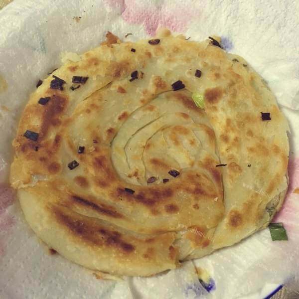 自制葱油饼