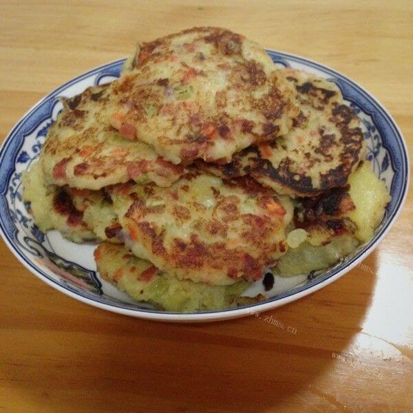 自制培根土豆饼