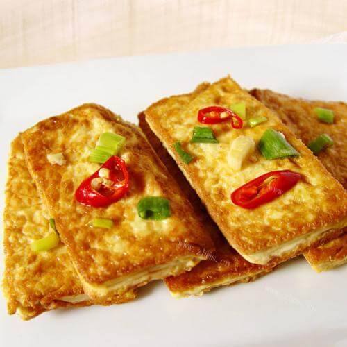 香煎豆腐