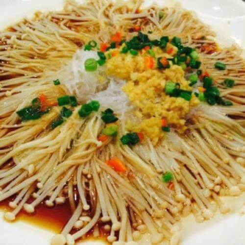 蒜蓉烤金针菇的做法
