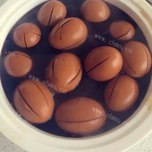 醋腌鸡蛋的做法-早餐的好伴侣