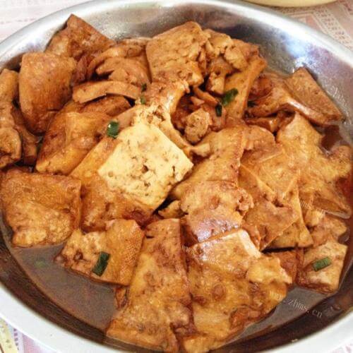 美味红烧豆腐