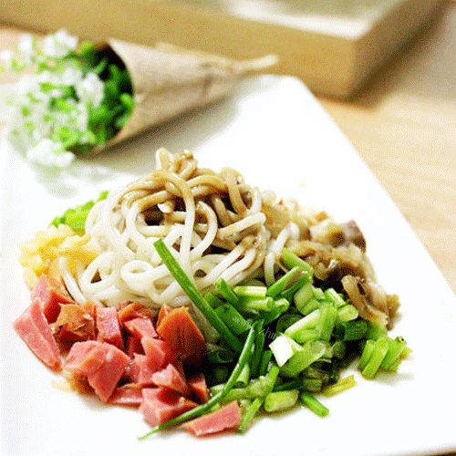 自制土豆面条