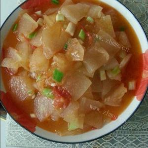 番茄炒冬瓜