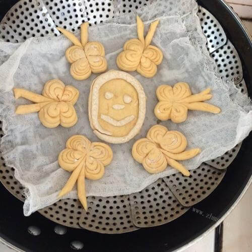 南瓜蝴蝶馒头