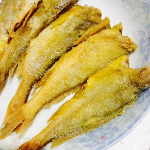 香煎小黄鱼