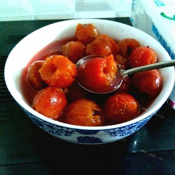 微波版炒红果
