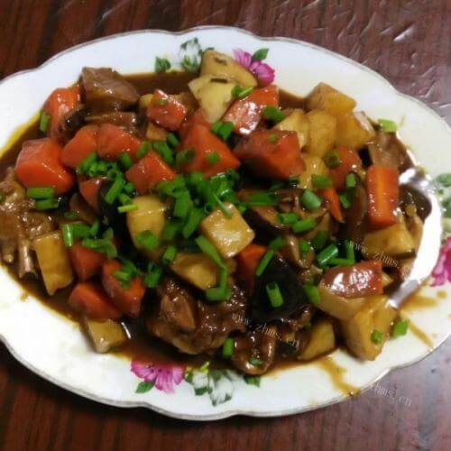 健康美食土豆鸡块