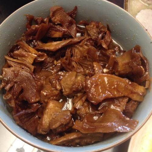家常笋干烧肉