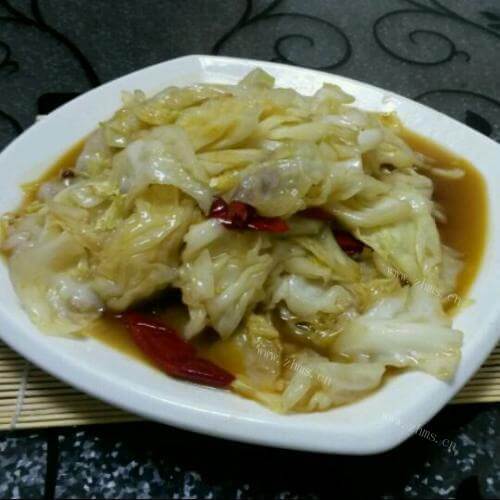 色泽不错的糖醋白菜