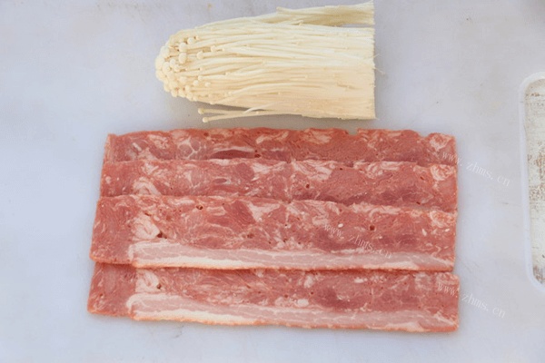 诱人的火锅牛肉卷的做法做法图解1)