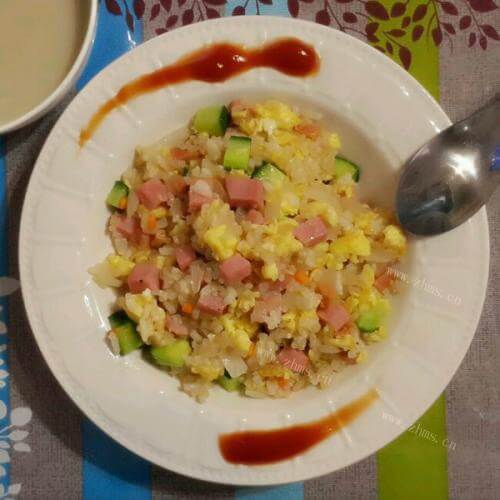 火腿蛋炒饭