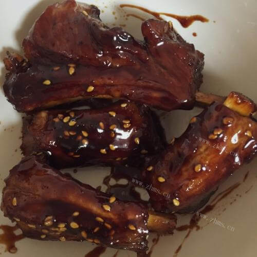 美味的蜜汁排骨