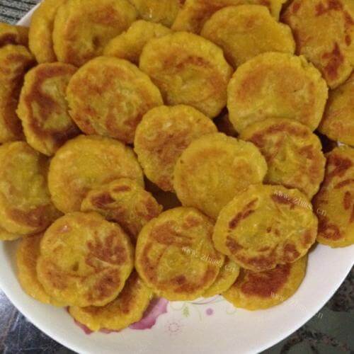 美味香煎南瓜饼