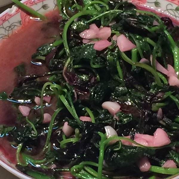 蒜香苋菜