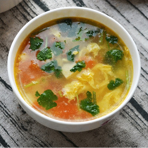 豆腐西红柿鸡蛋疙瘩汤