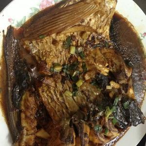 家庭版红烧青鱼