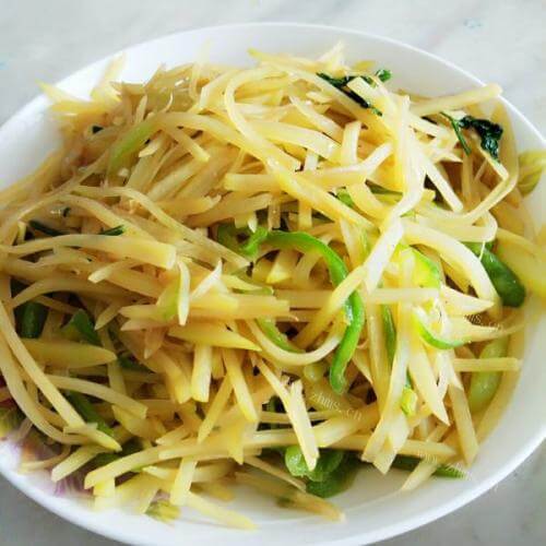 好吃的香辣土豆丝