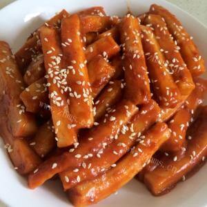 味道不错的韩式辣炒年糕