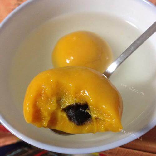 南瓜汤圆