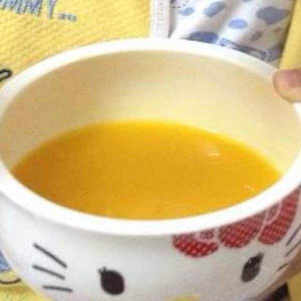 美味的南瓜浓汤