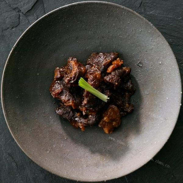 自制味噌牛肉烧