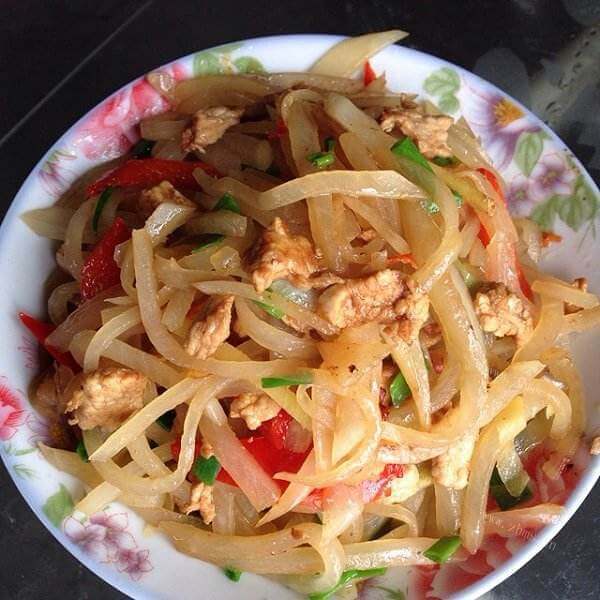 美味白炒肉丝