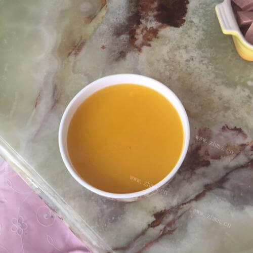 清爽的南瓜米糊