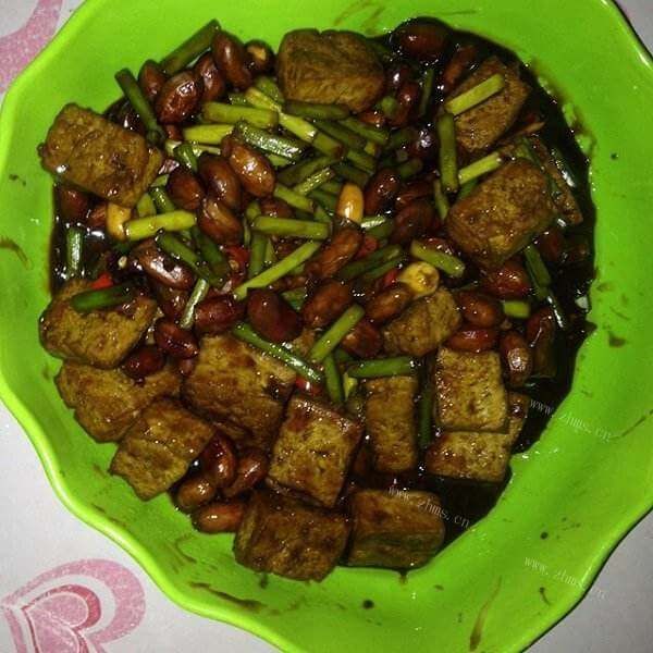 自制宫保牛肉