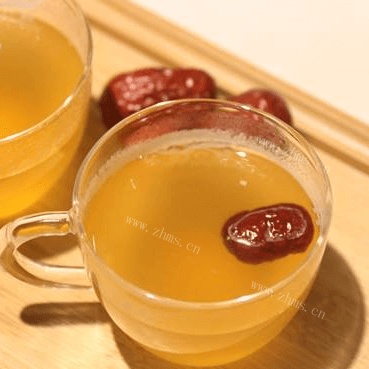 麦芽糖红枣姜茶