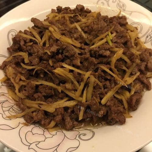 凉拌炒牛肉