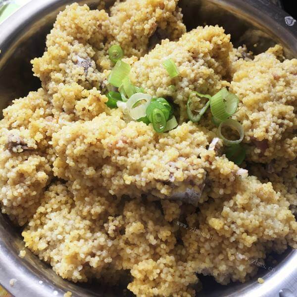 美味小米蒸排骨