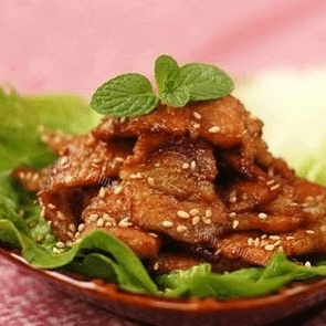 香煎五花肉