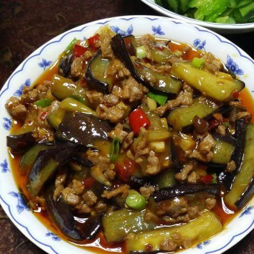 家常菜肉沫茄子