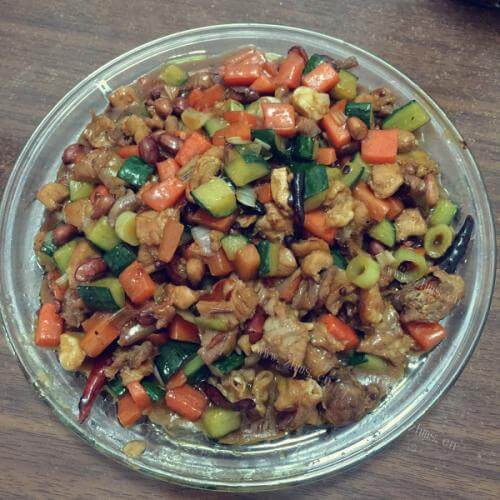 开胃下饭宫保鸡丁的家常做法
