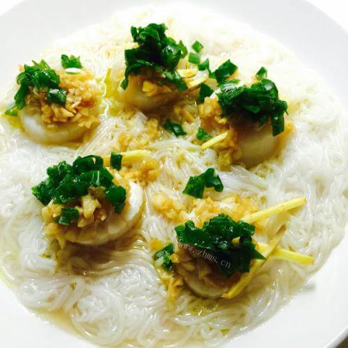家常粉丝蒸扇贝