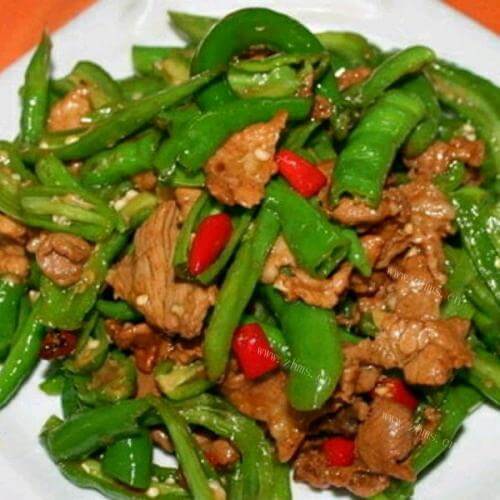 青椒肉片