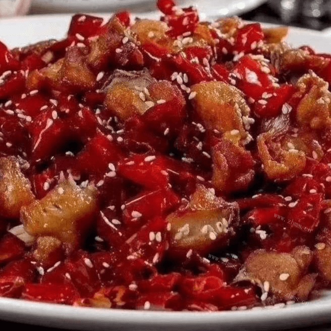 黄哈儿干锅鲜椒兔
