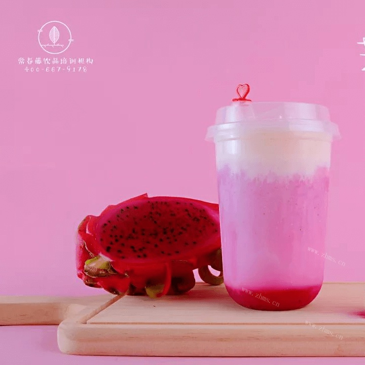 夏日去暑神器火龙果饮品系列