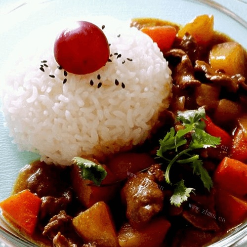 独家咖喱牛肉饭（高压锅版）