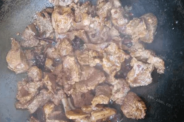 香喷喷麻辣牛肉锅仔做法图解7)