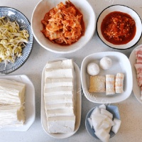 韩国泡菜锅的做法图解一