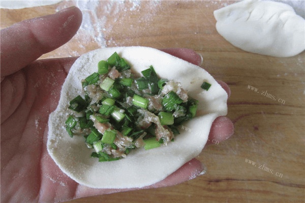 包饺子全步骤鲜水饺，漂亮的饺子来了哦，忍不了了。做法图解6)