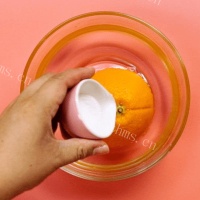 清肺的止咳良方蒸盐橙的做法图解二