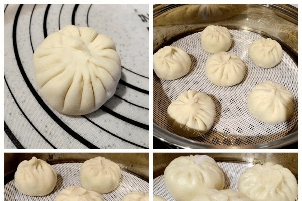 诱人的酱肉包子的做法做法图解7)