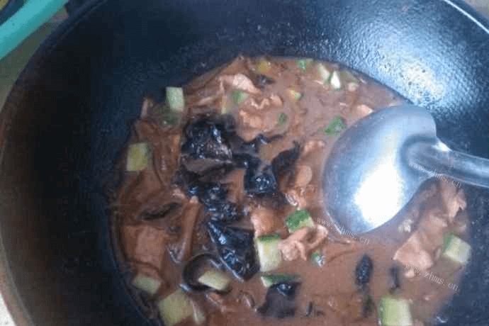 咸鲜的粉皮靠肉的做法做法图解4)