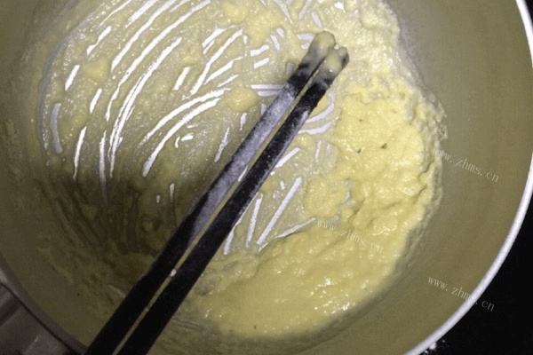 我爱喝鸡蓉蘑菇粟米忌廉汤做法图解4)