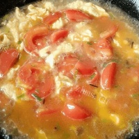 菠菜西红柿鸡蛋汤的做法的做法图解六