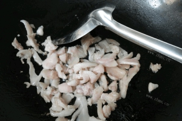 美味攸县香干炒肉做法图解3)