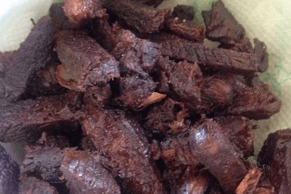 好吃的熏马肉